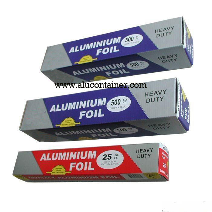 All purpose food service foil rolls