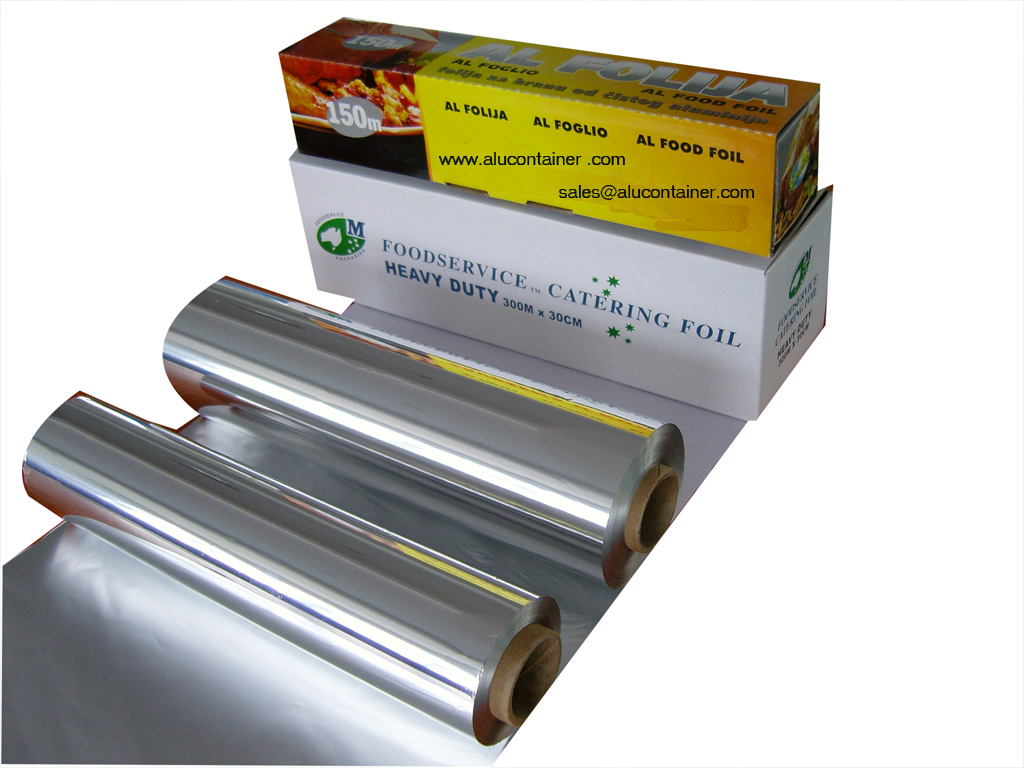 Gerenal purpose food service foil rolls