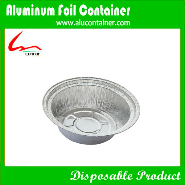 Disposable  Aluminum Foil Round Carry Out  Pan  For Restaurant