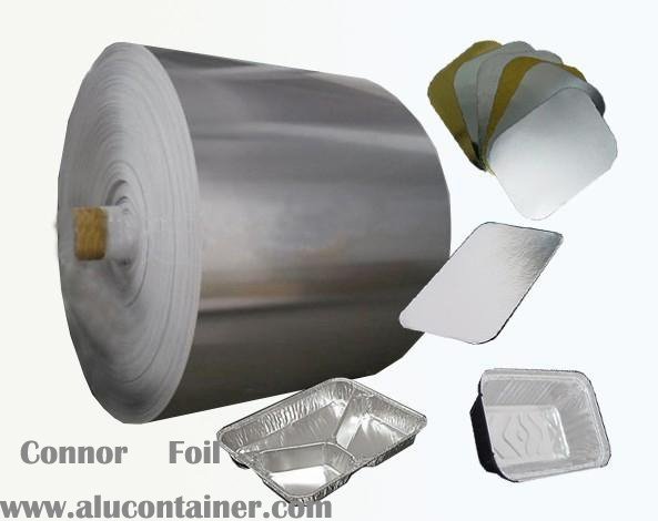 Aluminum Foil Cardboard Lids For CarryOut Containers
