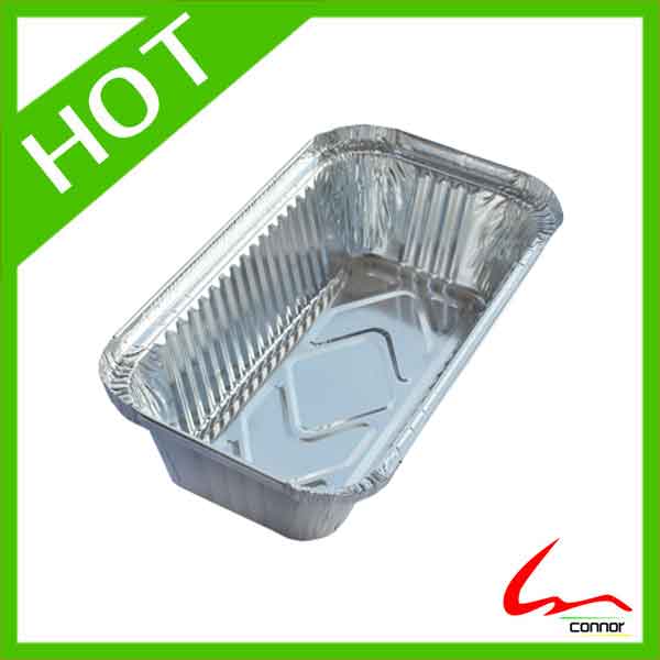 Aluminium Foil Rectangle Takeout Pan With Lids No6A