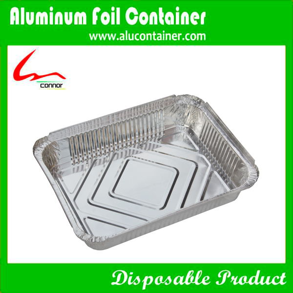 Aluminium Foil Rectangle Pan With Lids